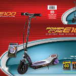 Scooter eléctrica Razor Power Core E100 Morado con negro - Imagen 9